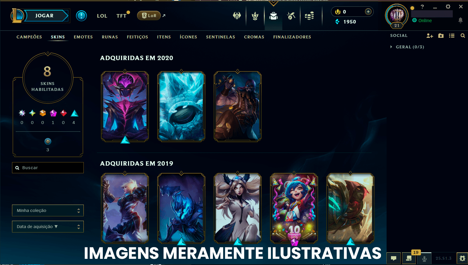 CONTA LOL BÁSICA preview